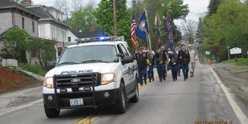 Police Department March Through Town